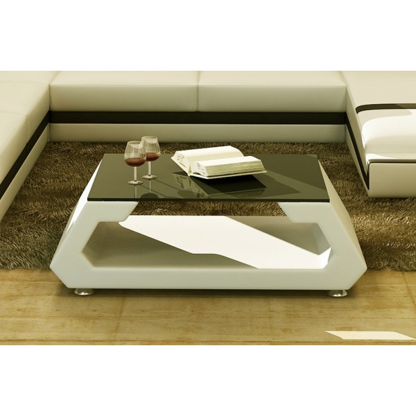 Table basse design ALMA, écrue