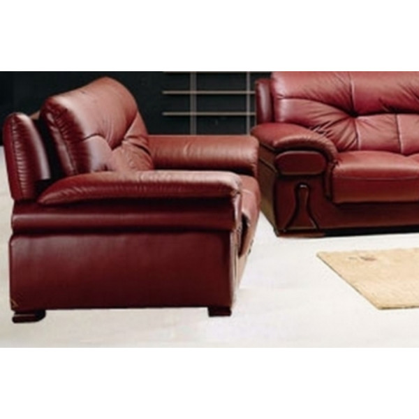 Canapé OXFORD 2 places en cuir luxe italien vachette