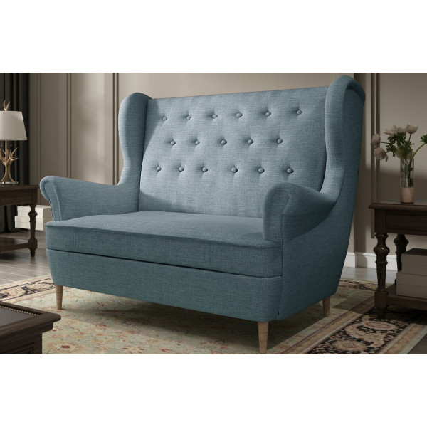 Canapé 2 places en tissu de catégorie Luxe