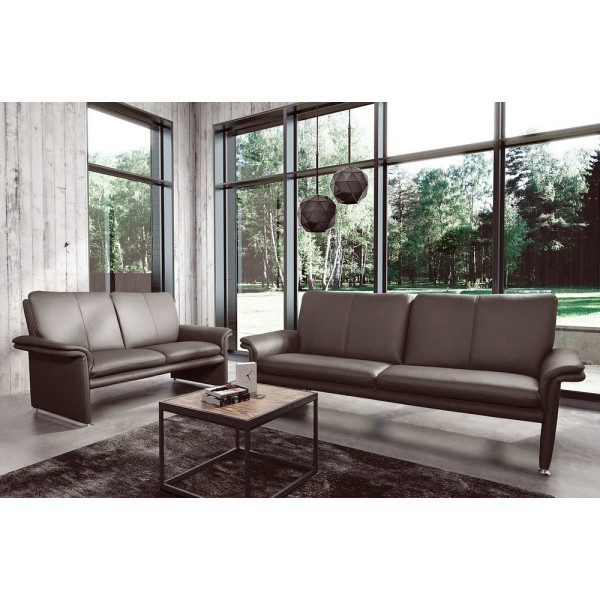 Ensemble Canapé 3 places et 2 places en 100% tout cuir italien vachette COMO