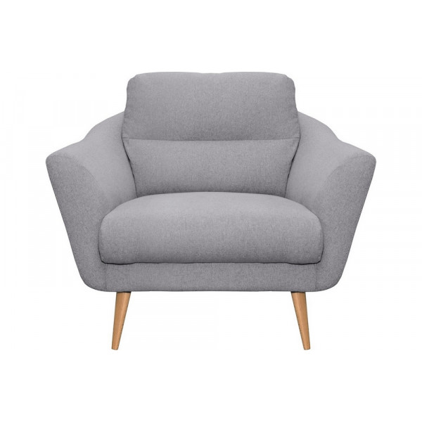 Fauteuil en tissu luxe 1 place